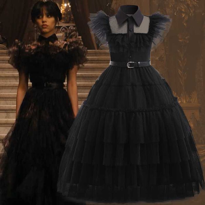 Rochie neagra model Wednesday