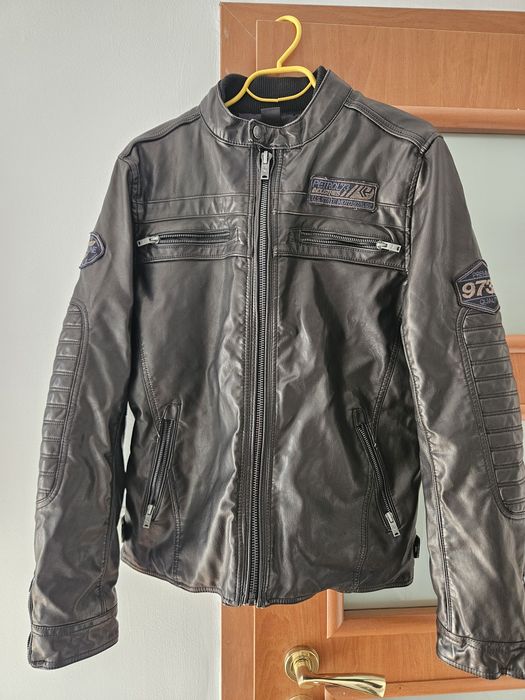 Кожено яке petrol