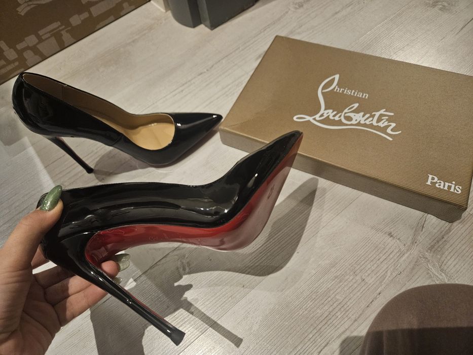 Christian Louboutin 38 номер класическите токчета 12см