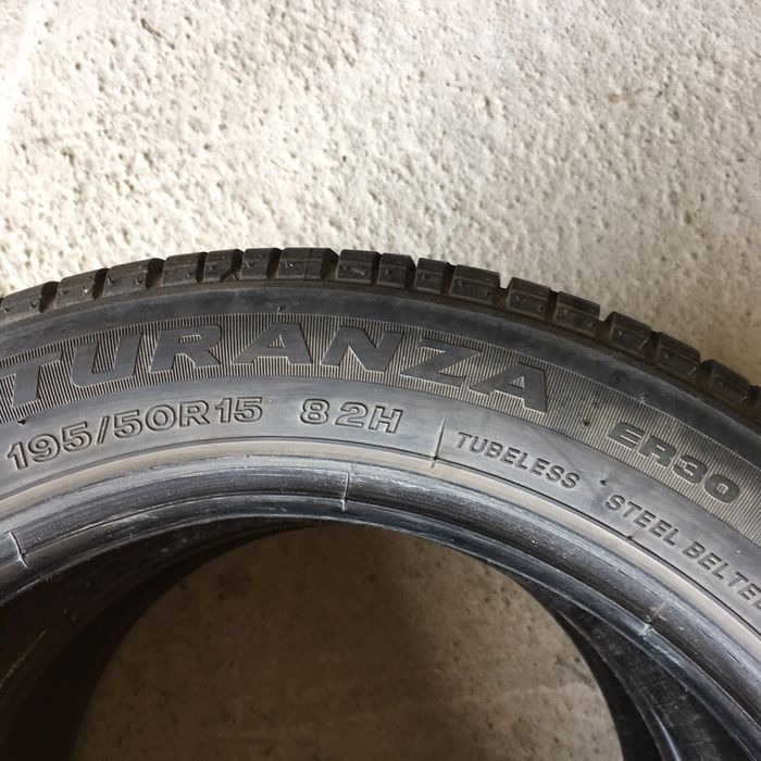195/50/15 BRIDGESTONE 2бр. 6.5мм