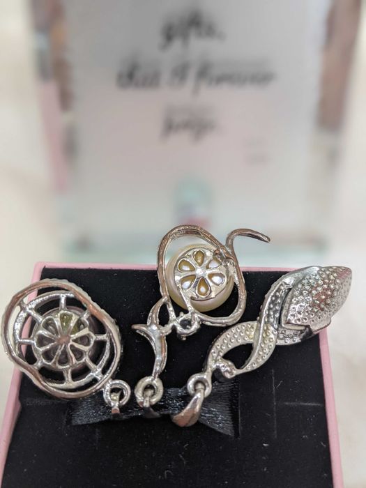 Кулон жемчуг позолота Шри Ланка