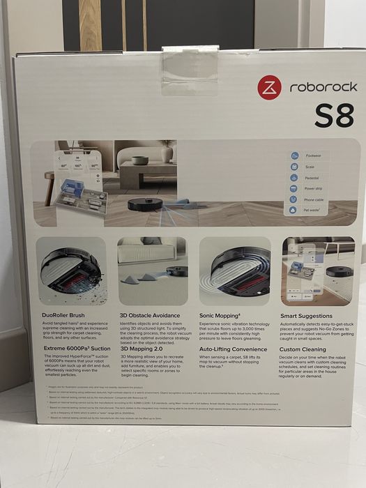 Робот прахосмукачка Roborock S8