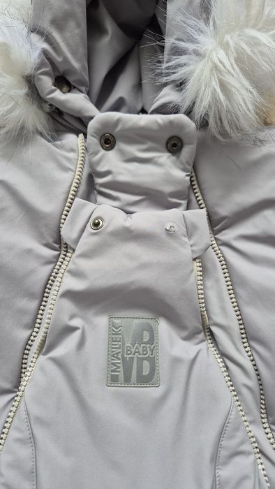 Детский зимний комбинезон-трансформер