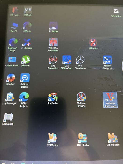 Lenovo T440 Touch Screen + Xentry Star Diagnosis Mercedes
