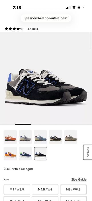 Кроссовки New Balance оригинал из Америки