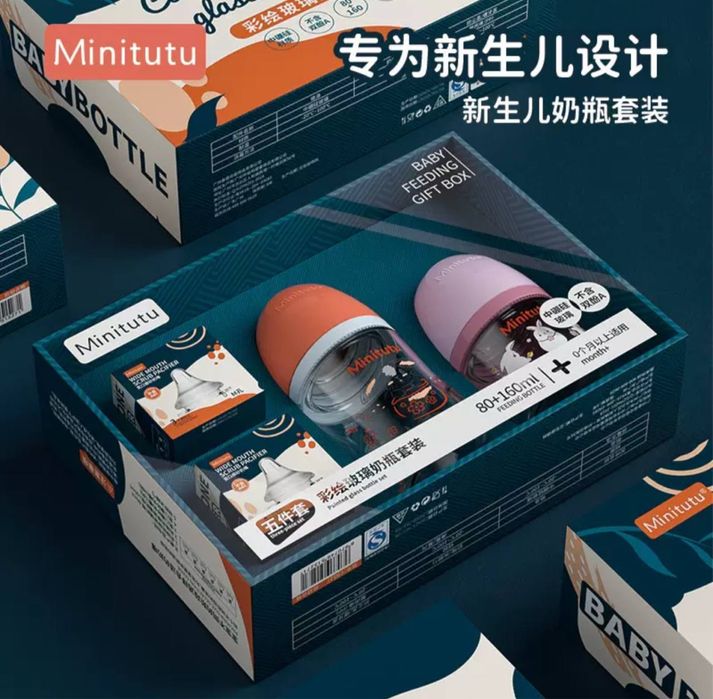 Детская бутылка комплект