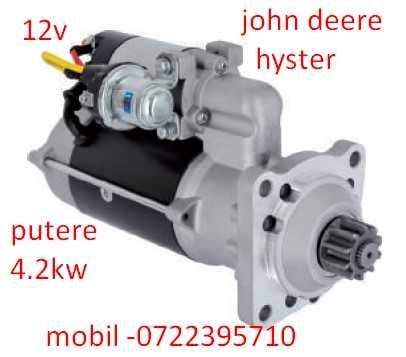 Electromotor utilaj NOU 4.2 KV john deere,hyster 12v