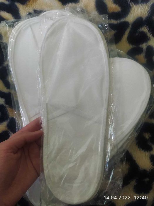 Одноразовые тапочки тапки от производителя перечисление, срочно