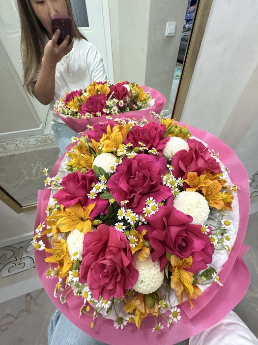 Цветы букет большой