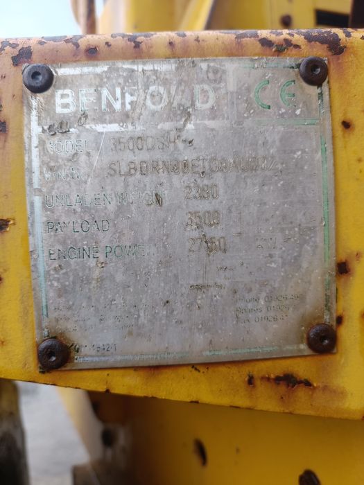 Dumper Benford 3500 kg