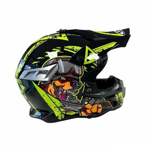 Каска Крос Мотор/Скутер/Бъги/Вело/АТВ с очила-MT-56