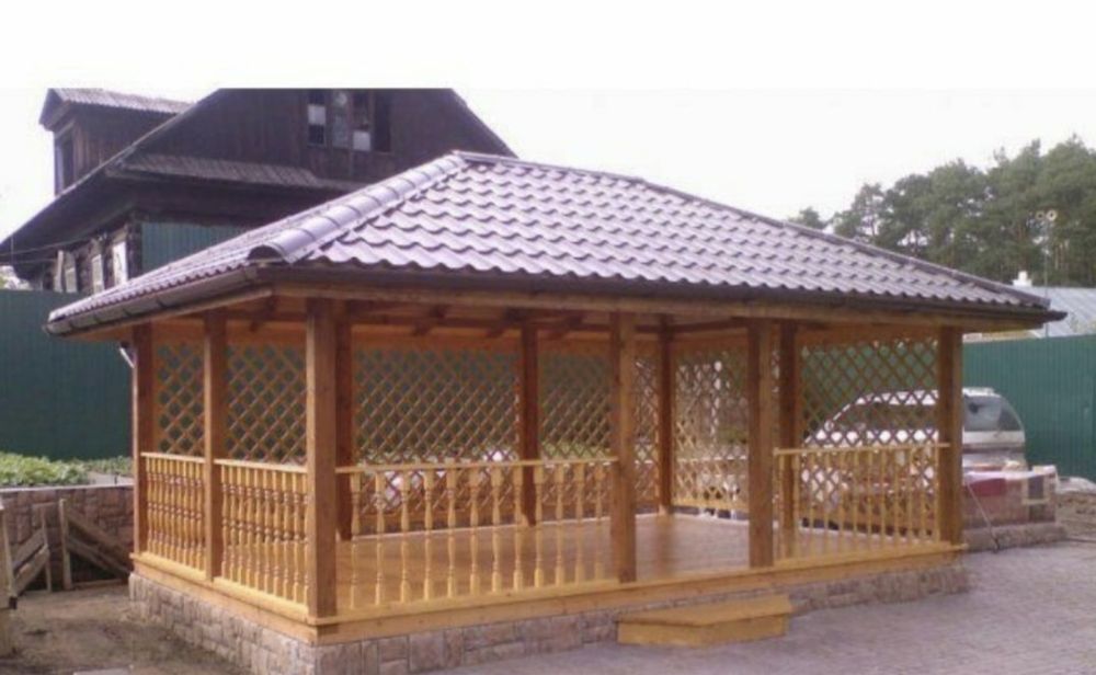 Terase din lemn de grădina