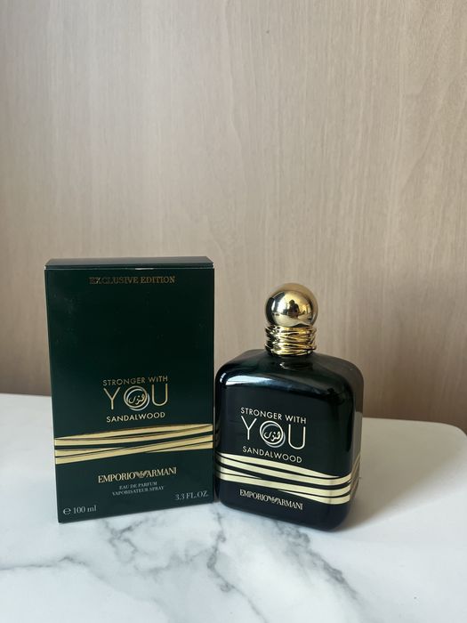 Armani Stronger with you sandalwood