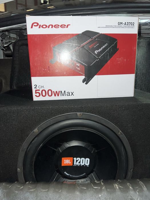 Sambufer JBL 1200wMade in USA xitoyimas bu. Va Pioneer 500w usiletel
