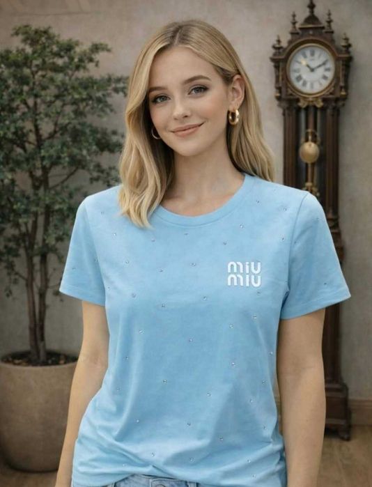 Дамска Тениска Miu Miu - Модел 2026