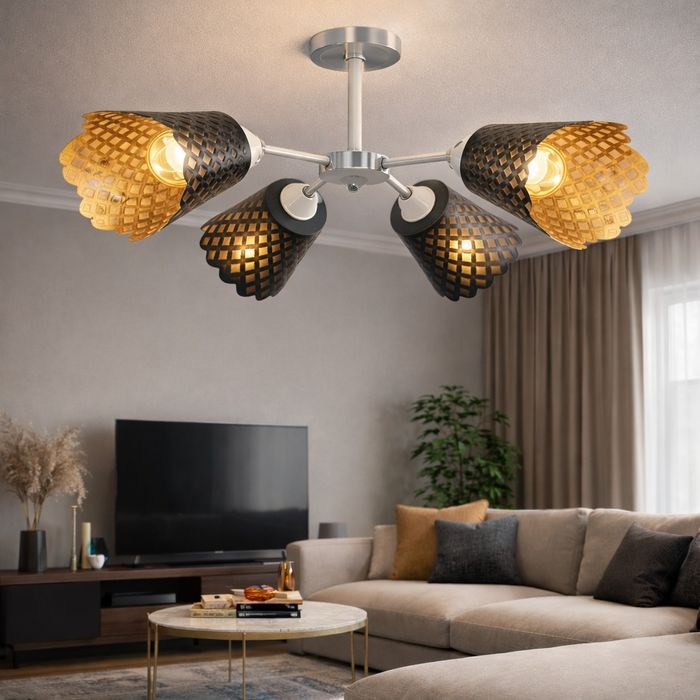 Люстра 4 рожковое недорого