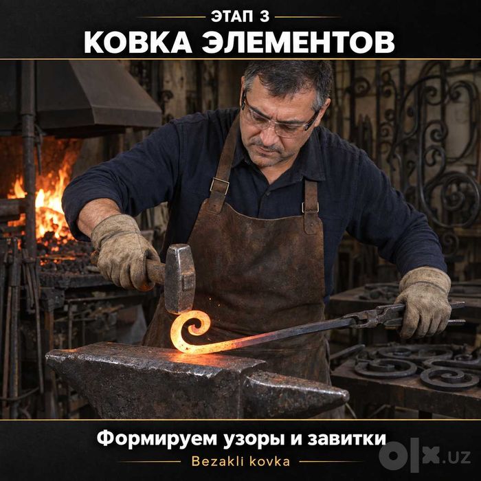 Решётки, ворота, навесы, козырьки — ковка Ташкент | Panjara, darvoza