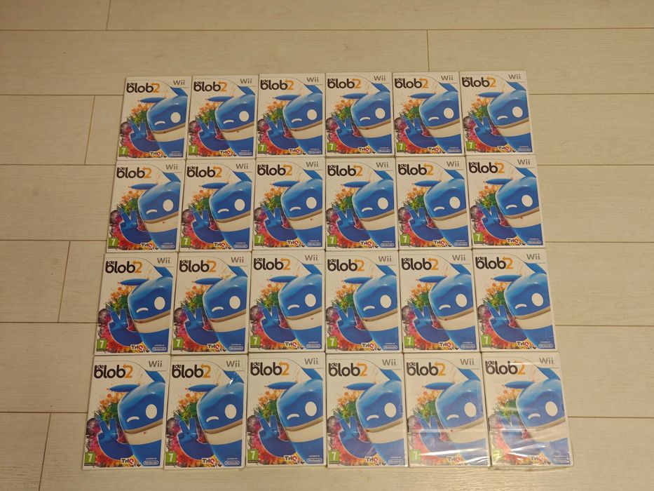 Lot 24 Jocuri Nintendo Wii - de Blob 2 (Noi / Sigilate) - 35 ron/buc