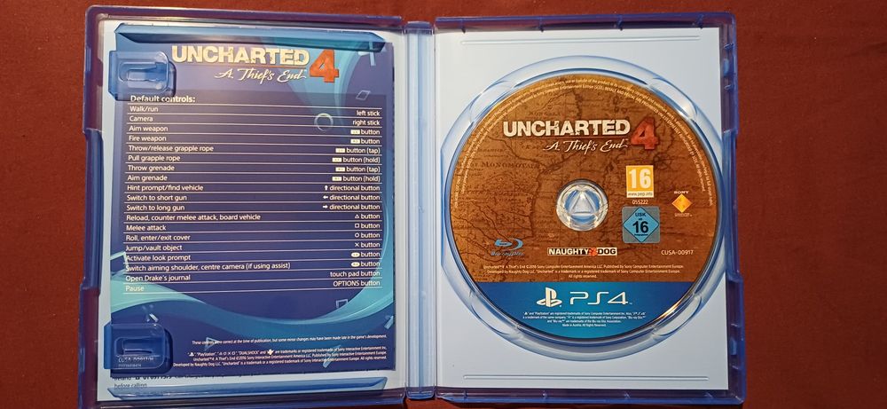 Joc Uncharted 4  PS4