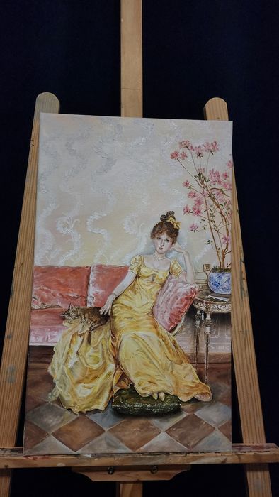 Маслена картина на платно