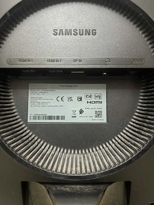 Monitor curbat Samsung Odyssey 24 inch 144hz