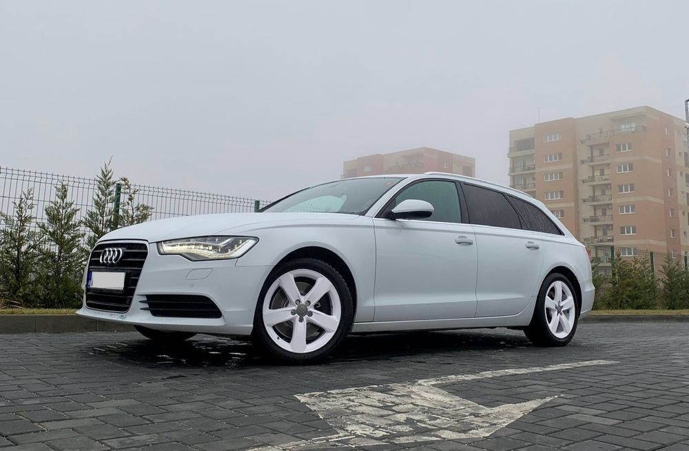 Vand 4 Jante audi r18 vopsite electrostatic albe