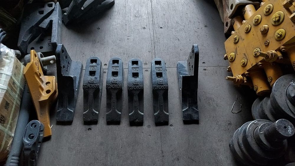 Зубья на liugong 777a