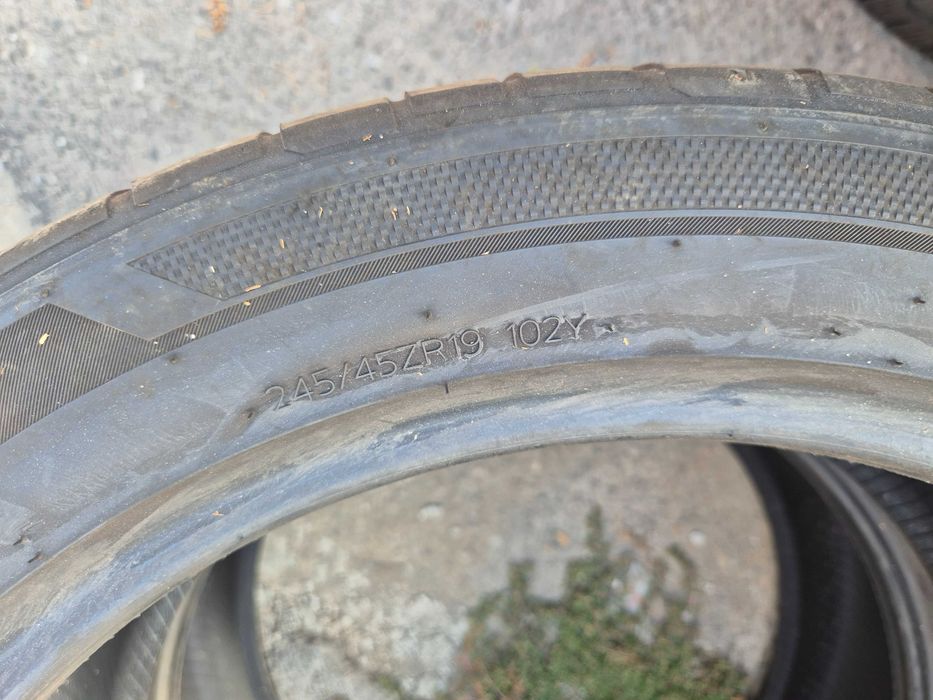 2 Anvelope de VARA - 245/45/19 102Y - Hankook Ventus S1 EVO 3 - Stare F BUNA - DOT 2024 !