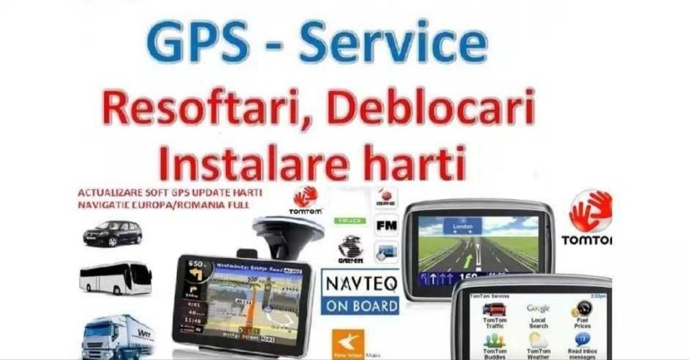 Harti Gps Europa 2026 Autoturism-CAMION