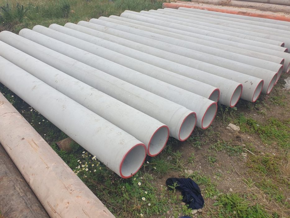 Tuburi beton Dn300 Dn350 Dn400 la 5-6ml podete drumuri