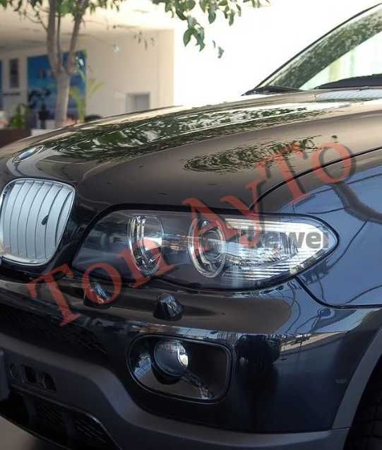 Стъкла Капаци БМВ Х5 Е53 Фейслифт BMW X5 E53 Facelift 2004 - 2006  Стъкла Фарове Капаци