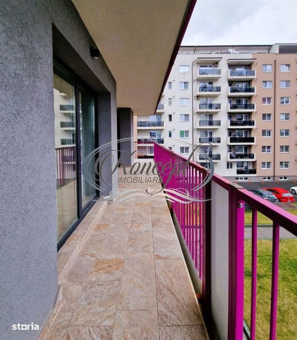 Apartament nou cu terasa generoasa si parcare, zona Vivo