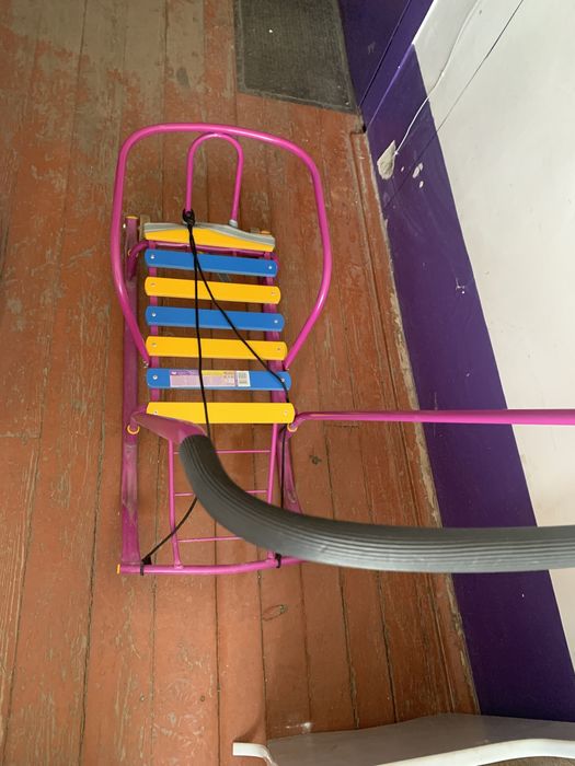 Сани санки на колёсах