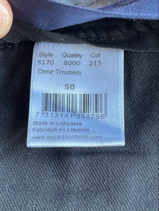 Oscar Jacobson Denz мъжки панталон размер 50