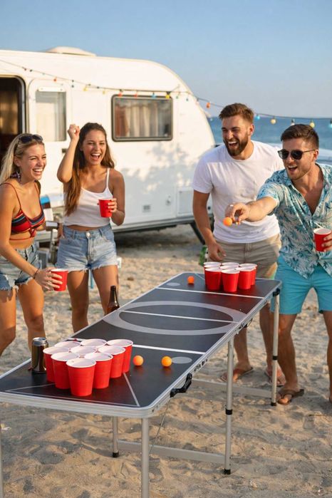 НОВИ! Маса за бира понг 240см Beer Pong Бира понг маса