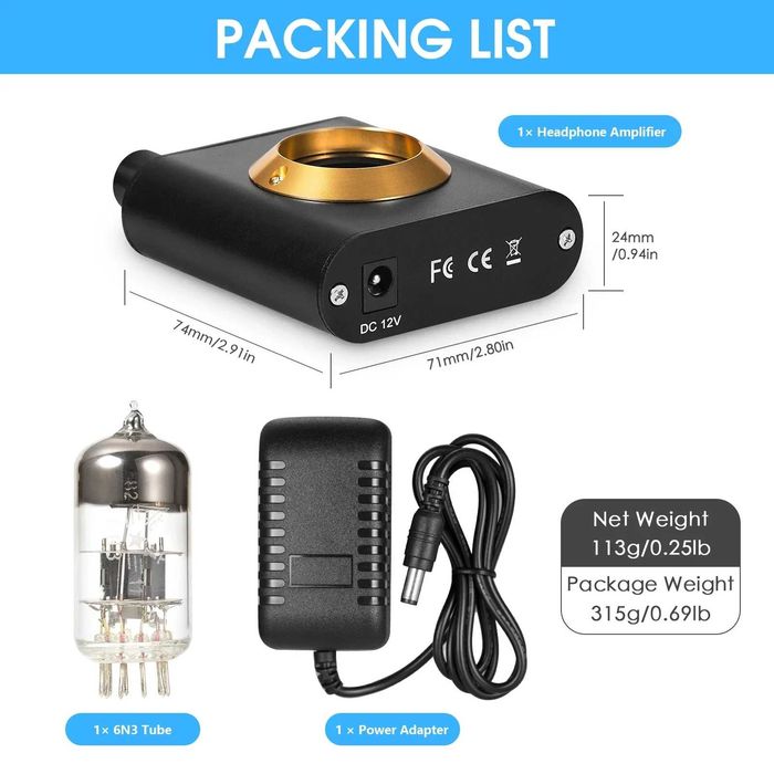 Ламповый усилитель для наушников