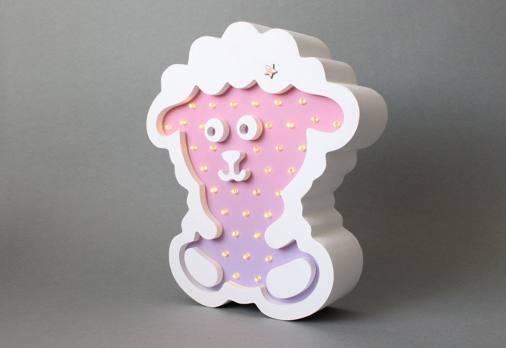 Детские ночники из дерева