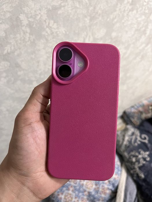 Iphone 16 розовый, 128 ГБ. Акб 91%.