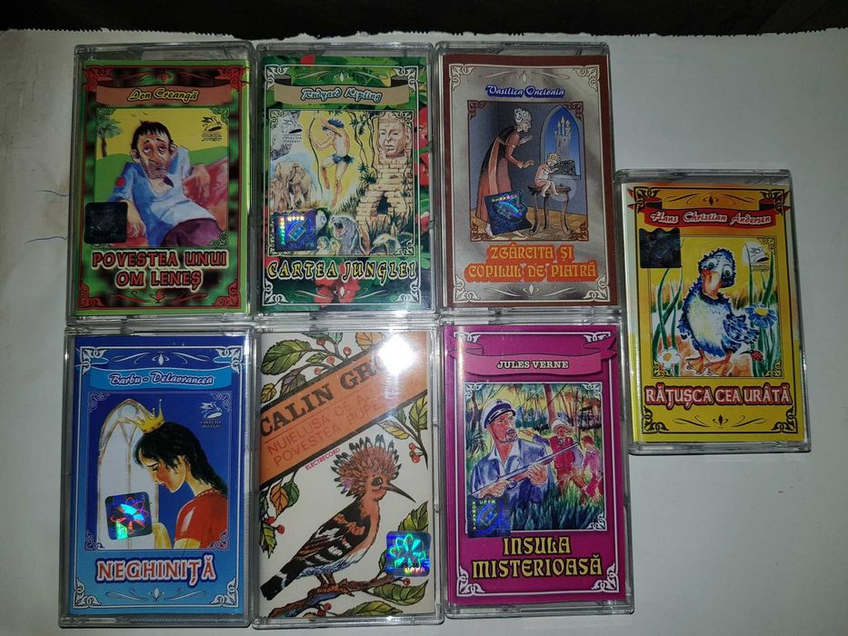 CASETE Audio Discuri Vinyl Muzica Usoara Pop Rock Romaneasca Povesti