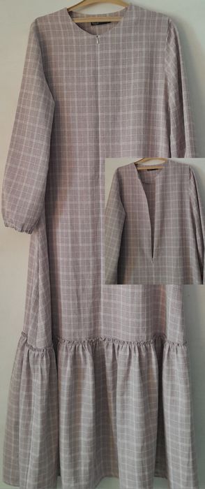 Длинное платье лен