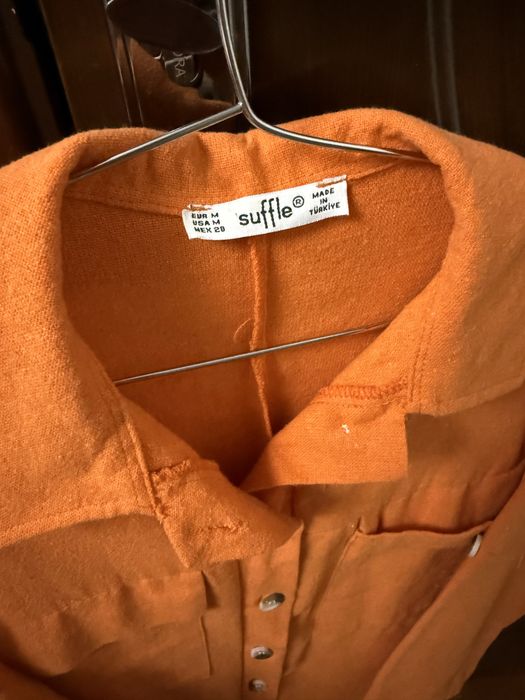 Женская рубашка из льна