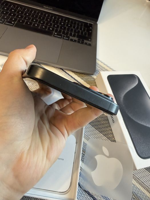 Iphone 15 pro max negru 256 gb 85%