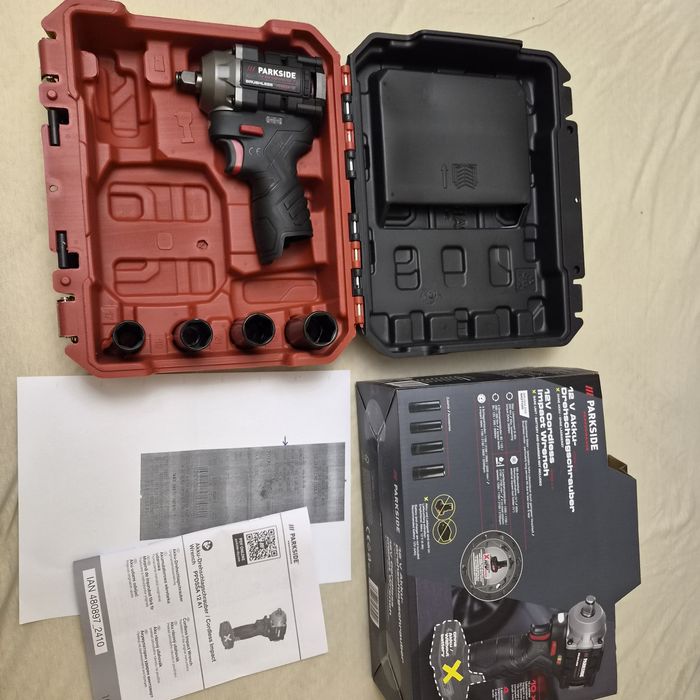 Masina Impact Insurubat PPDSSA 12 A1 Brushless 12V Parkside Performance Garantie 4 ANI Bon fiscal