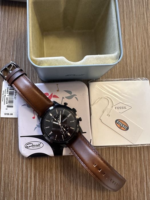 Само днес на 80€ Чисто нов часовник Fossil FS5437 – пълен комплект