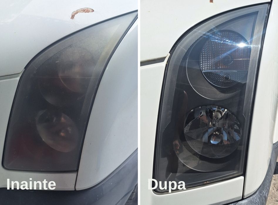 Recondiționare/polish faruri auto + ceramica (GARANȚIE 1 AN)