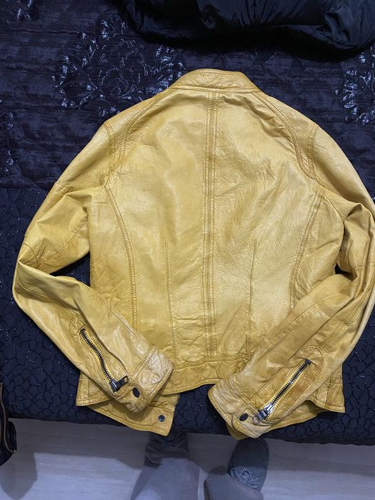 Дамско яке от естествена кожа Maze