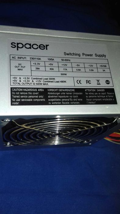 Surse,carcase de calculator;microfon HAMA  surse-350W-400w-450w-500w