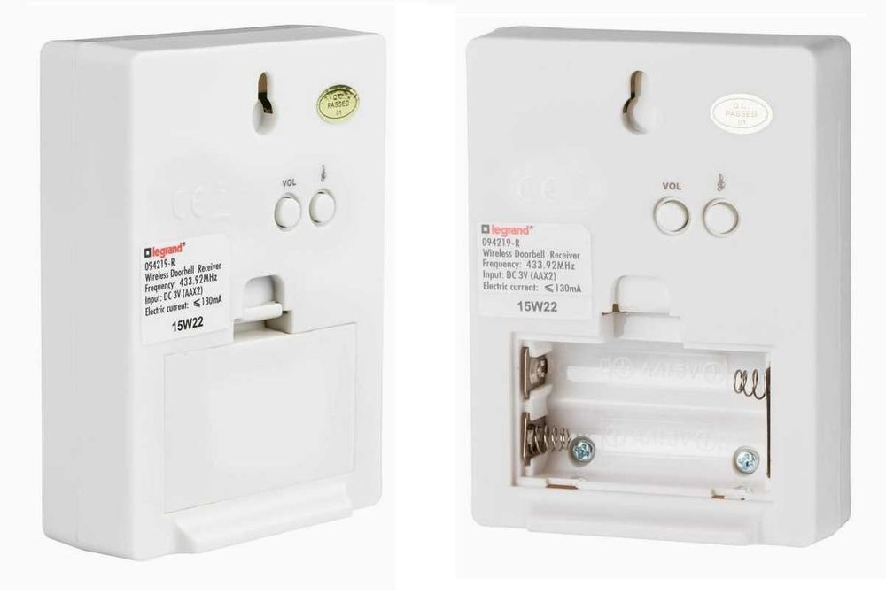 Безжичен звънец за дома „Legrand“ с 36 мелодии