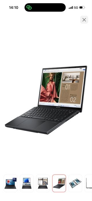 Ноутбук Asus Zenbook Duo сенсорный экран