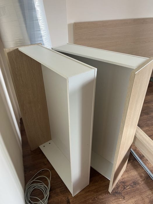 Високо легло MALM Ikea 160x200 с 4 чекмеджета